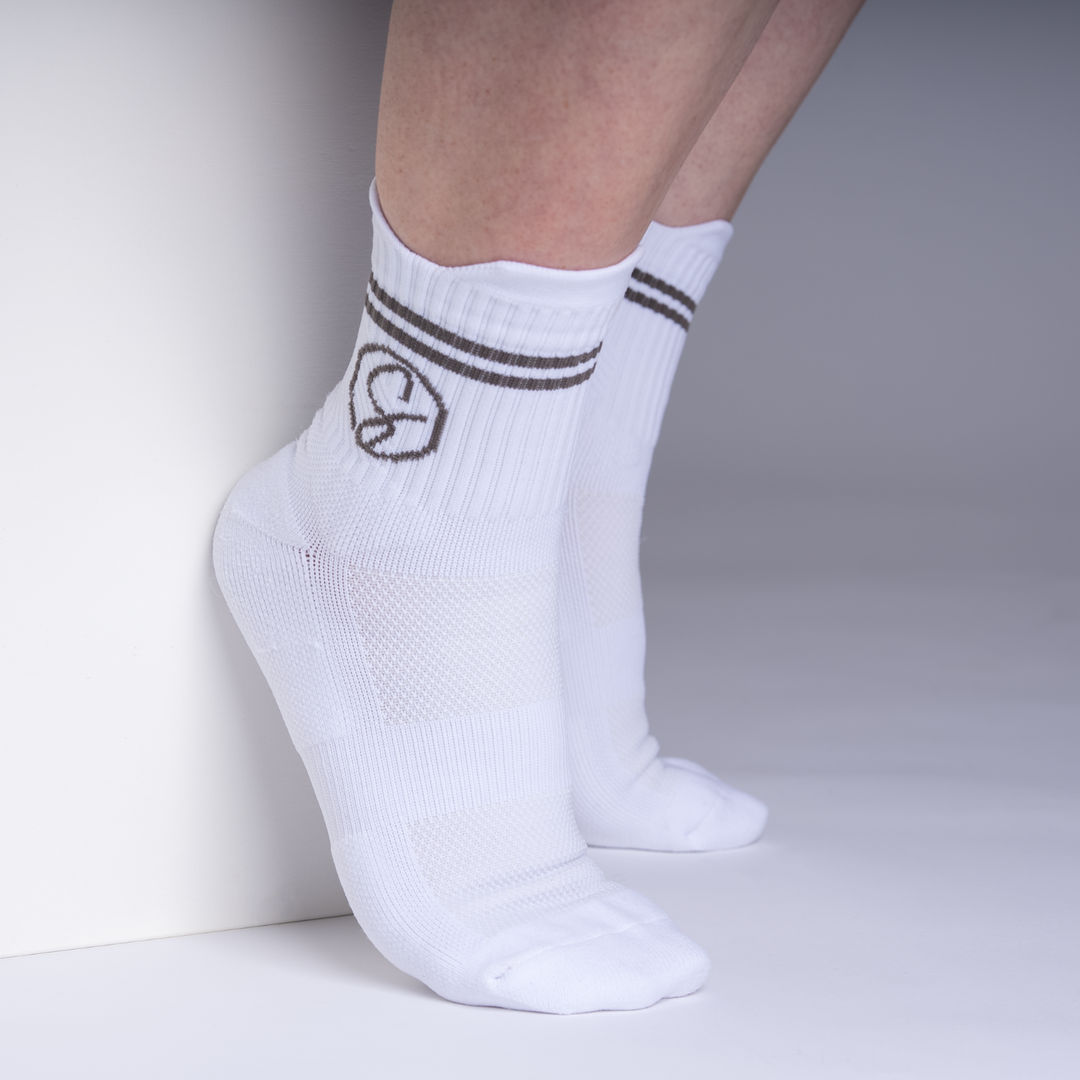 White Sport Socks 